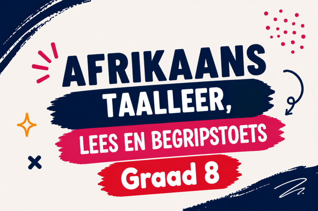 Afrikaanse Taalleer, Lees- en Begripstoets Graad 8